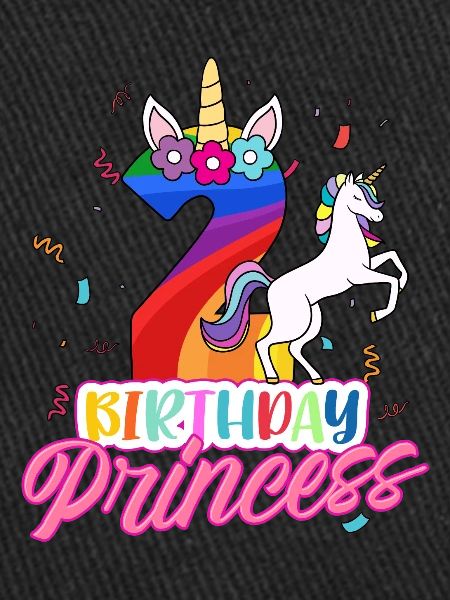 2ème anniversaire Fille