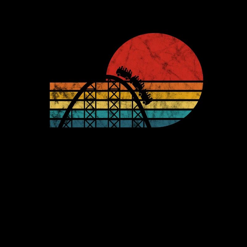 Roller Coaster Amusement Park Parc d’attractions Cadeau