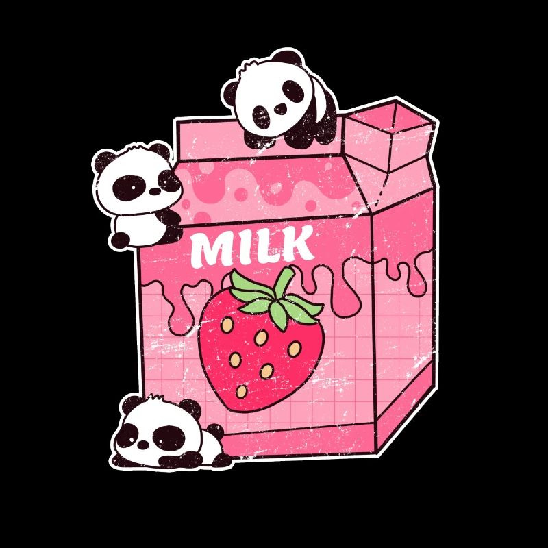 Anime Milch Shake Milkshake Panda Kawaii