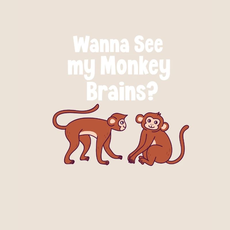 Affe Affen Monkey Geschenk