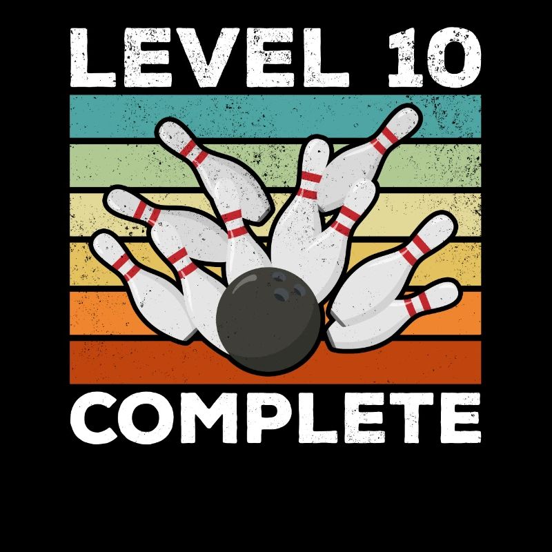 Bowling Level 10 Complete 10. Geburtstag Bowlers
