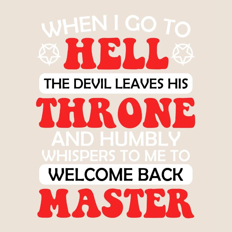 Sarcasm Devil Joke Satan Antichrist Evil Common