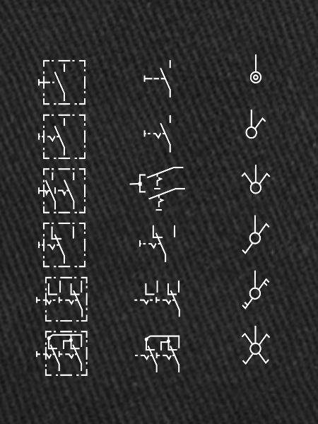 Electrical Symbols - Switches