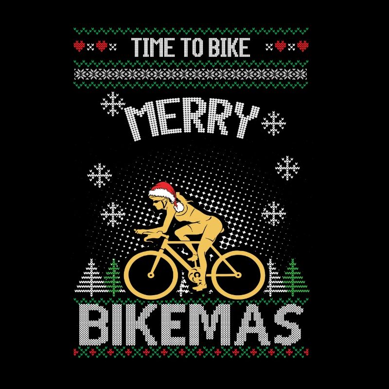 Vélo Ugly Christmas Sweater Cadeau