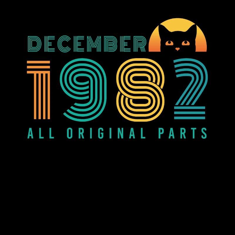 Né en décembre 1982 chat