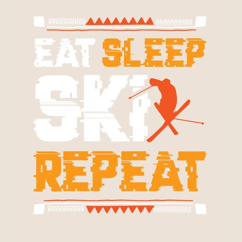 Manger Sleep Ski Répéter