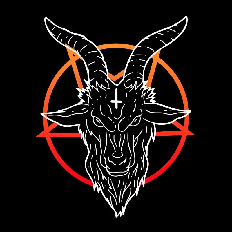 Devil Symbol Pentagram Antichrist Goat Goat