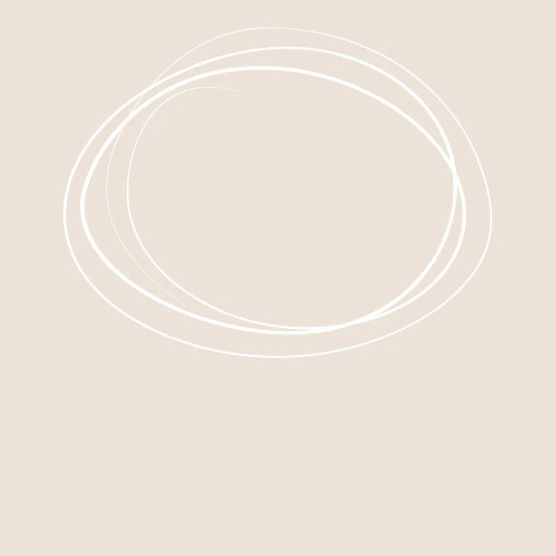 Cercle blanc abstrait