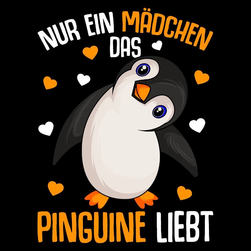 Pinguin Nur ein Mädchen das Pinguine liebt