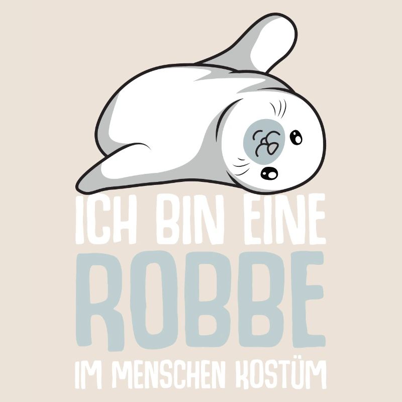 Robbe Seehund Seelöwe Robben Mädchen