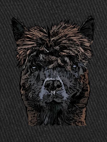 Lama Animal Face