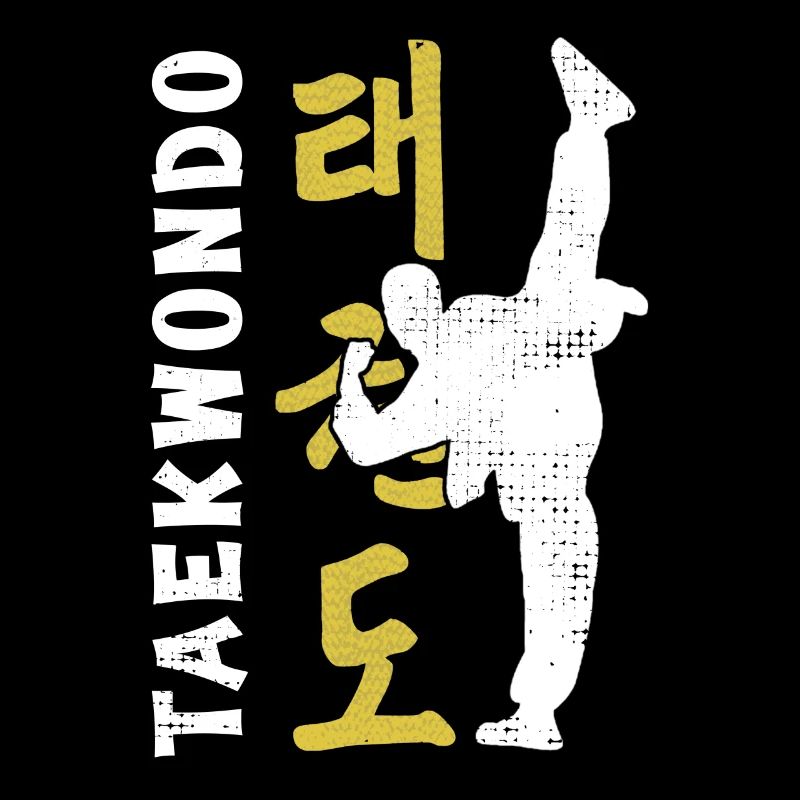 Taekwondo Tritt Kampfkunst Kampfsport Geschenkidee