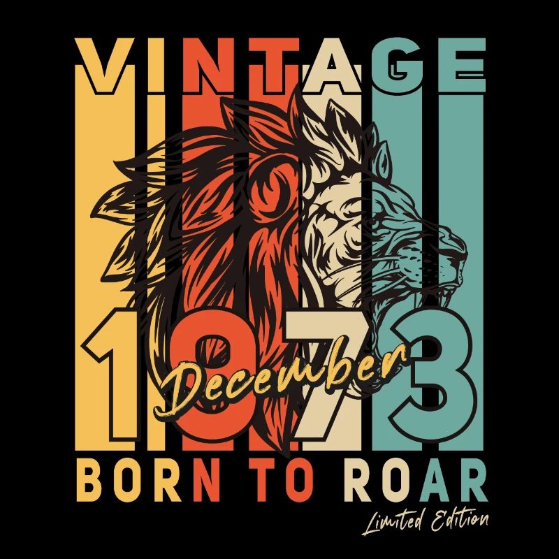 December 1973 Retro Gift Lion