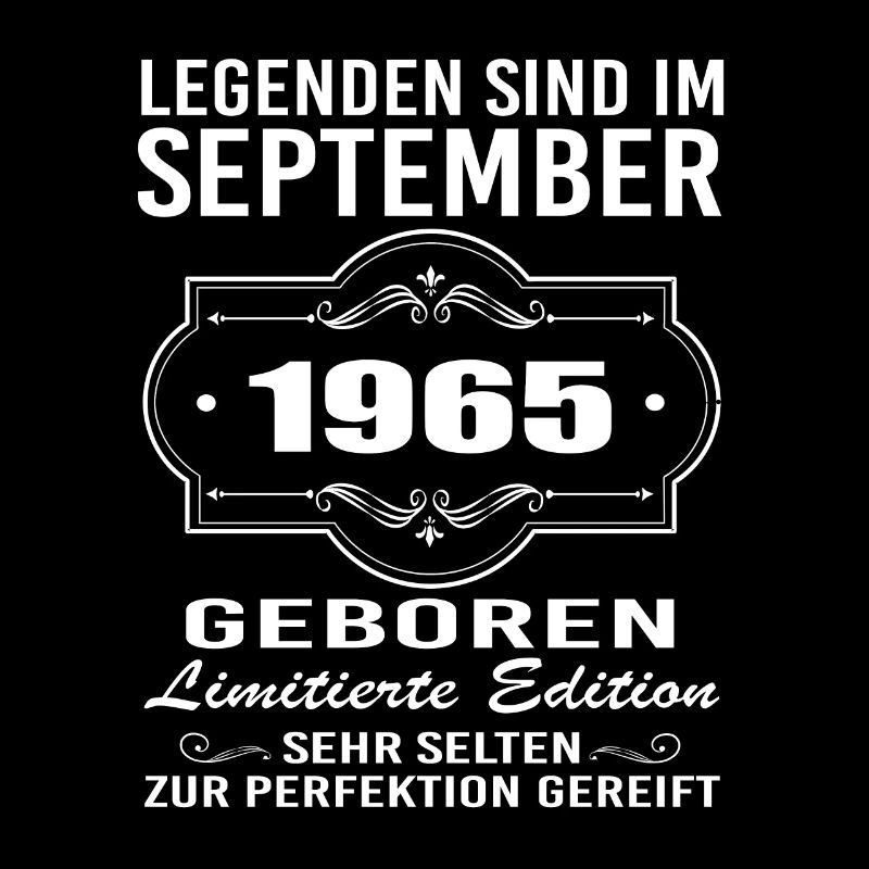 Legenden sind im September 1965 geboren