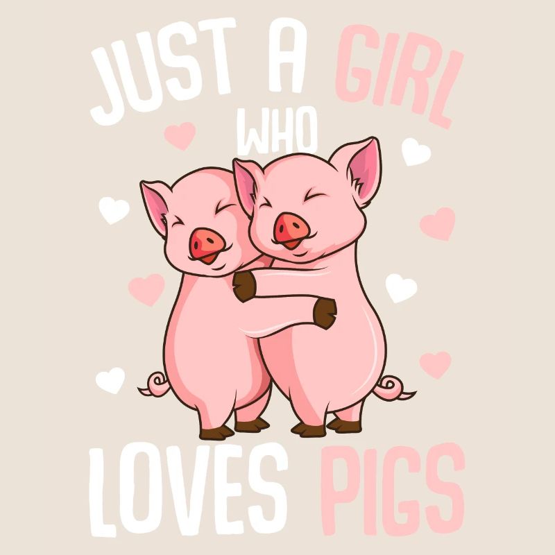 Schweine Kinder Mädchen Geschenk