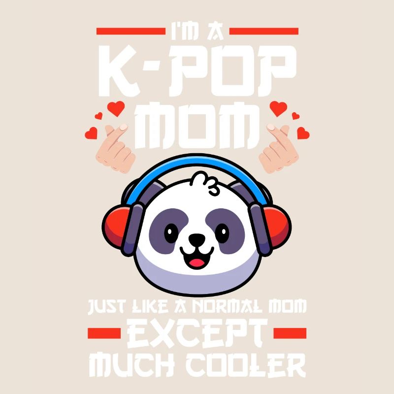 K-Pop Mom Panda K-Pop Mom Panda Geschenk