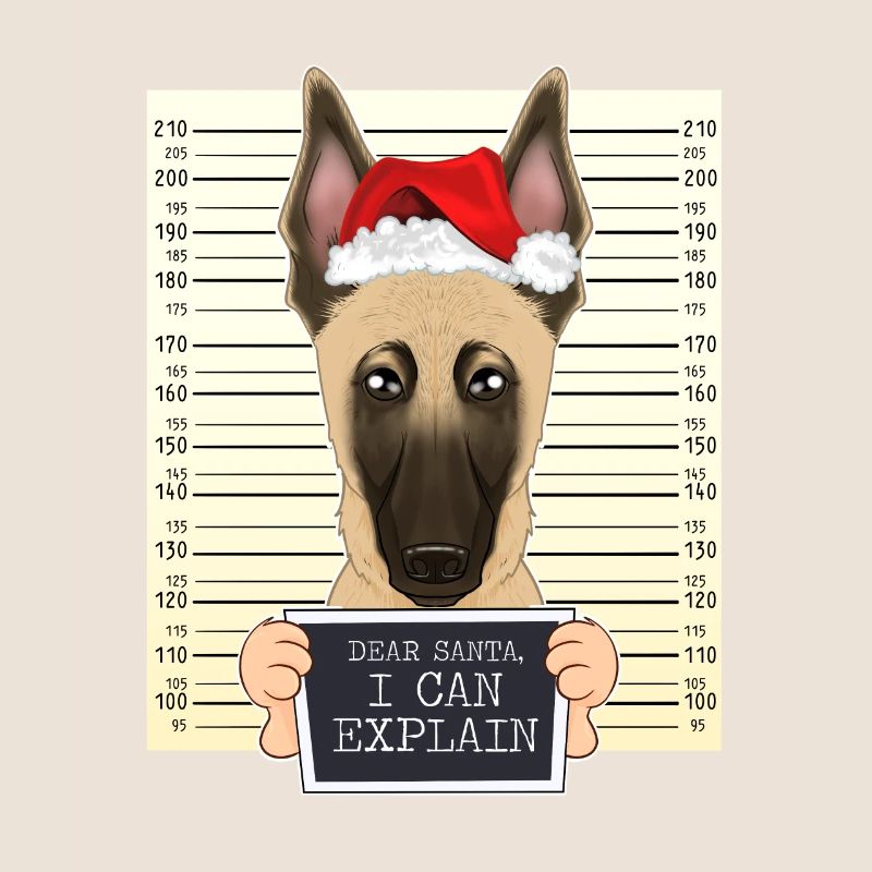 Dear Santa I Can Explain Belgian Malinois