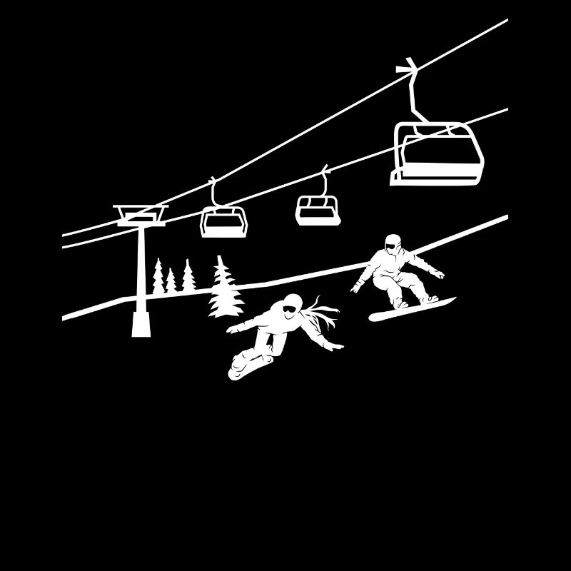 Snowboard Snowboarding Ski-Ski Lift Snowboarder