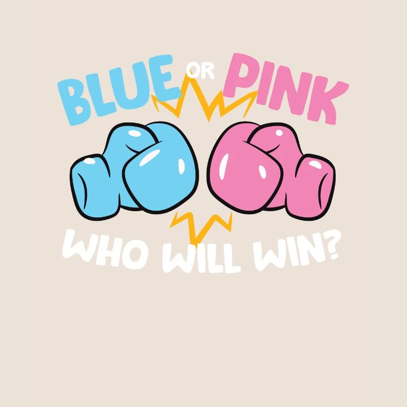 Blau oder Rosa Wer wird gewinnen Lustige