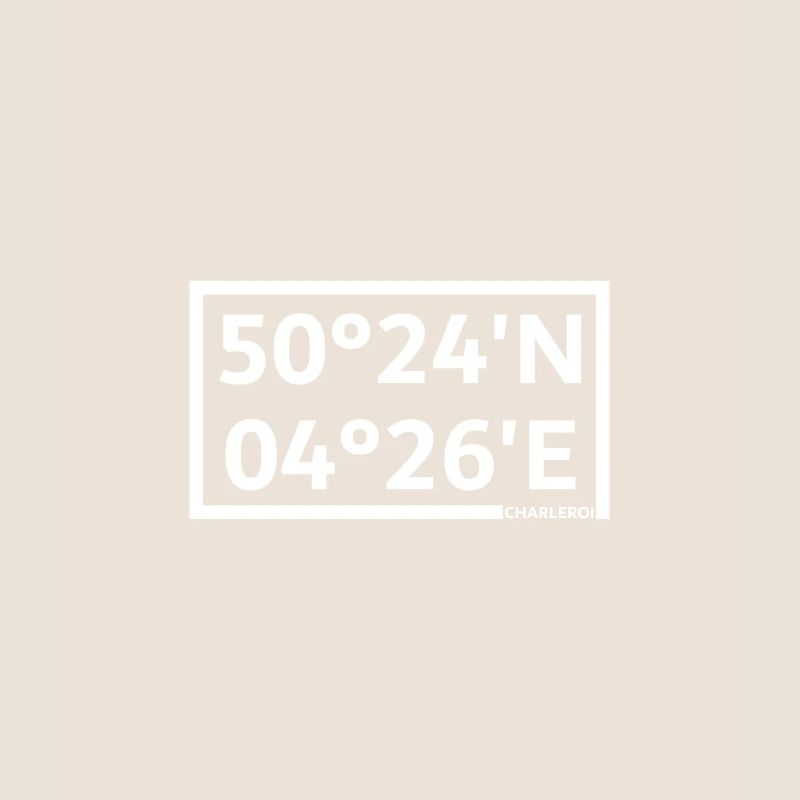 Charleroi Coordinates