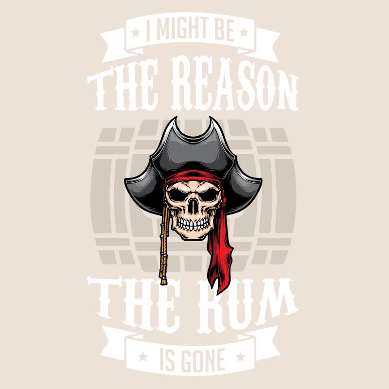 Rum lover, rum, rum drinker pirate