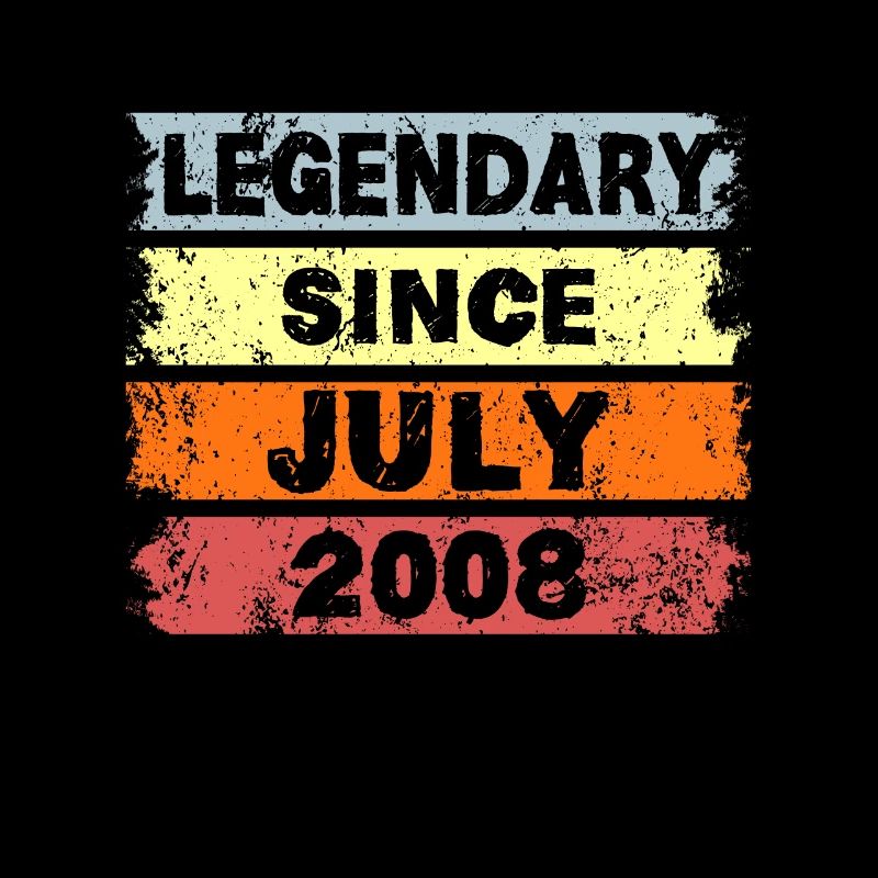 Legendary since July 2008 - Geburtstag