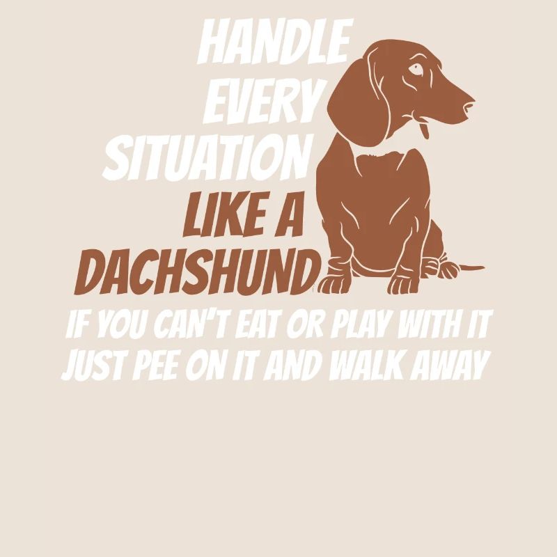 Griff-Situation Wie Ein Dackel