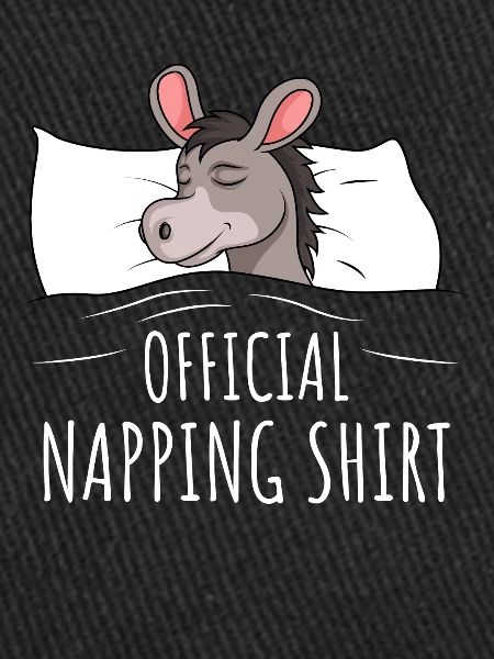 Donkey Sleeping Shirt Gift