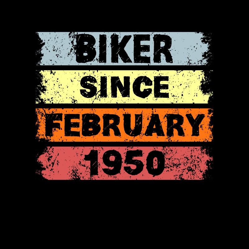 Biker since February 1950 - Geburtstag