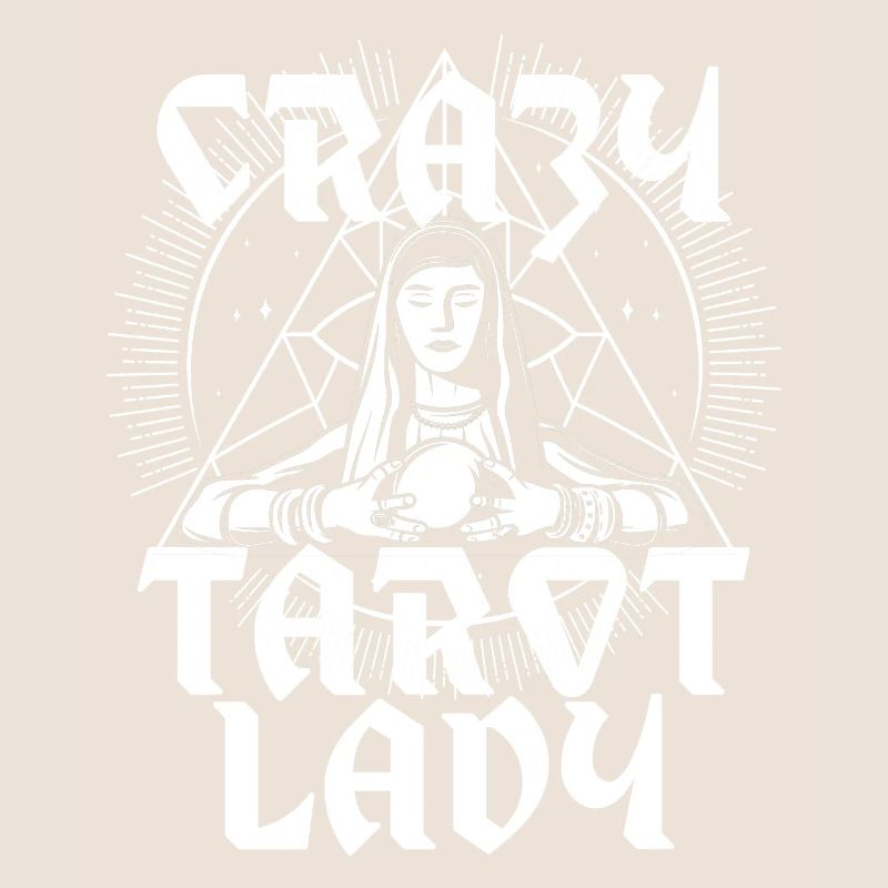 Crazy Tarot Lady Satanism Witchcraft