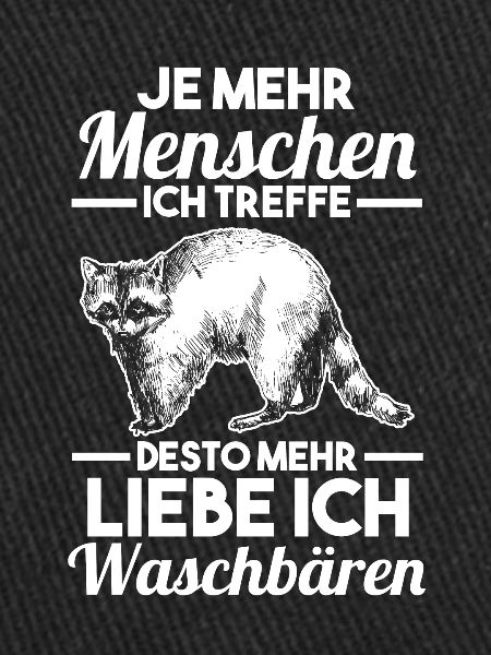 Waschbären Zootier Waschbär