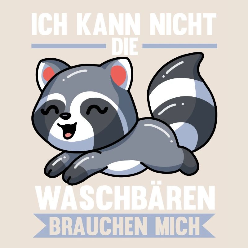 Waschbären Waschbär
