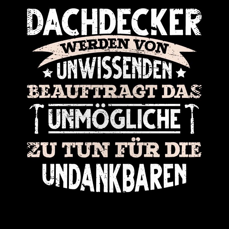 lustiges Dachdecker