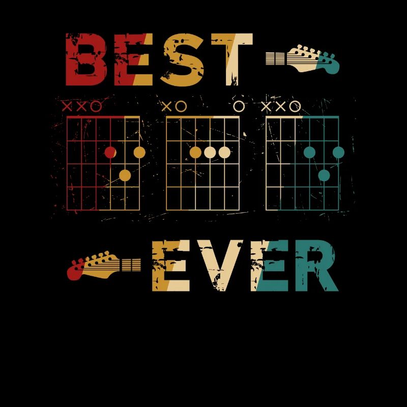 Guitar Best Dad Ever Hidden Message Chord for a