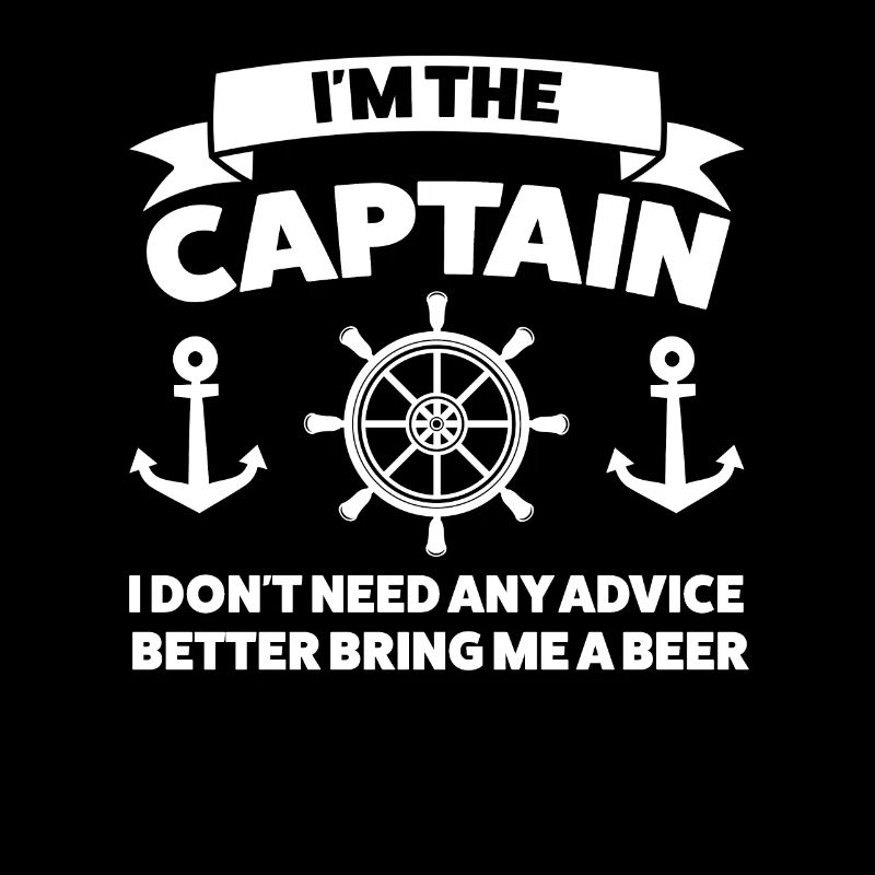 Bootskapitän Bootfahren Geschenk