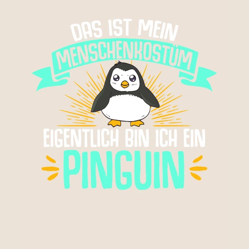 Eigentlich Bin Ich Ein Pinguin Geschenk Eis Vogel