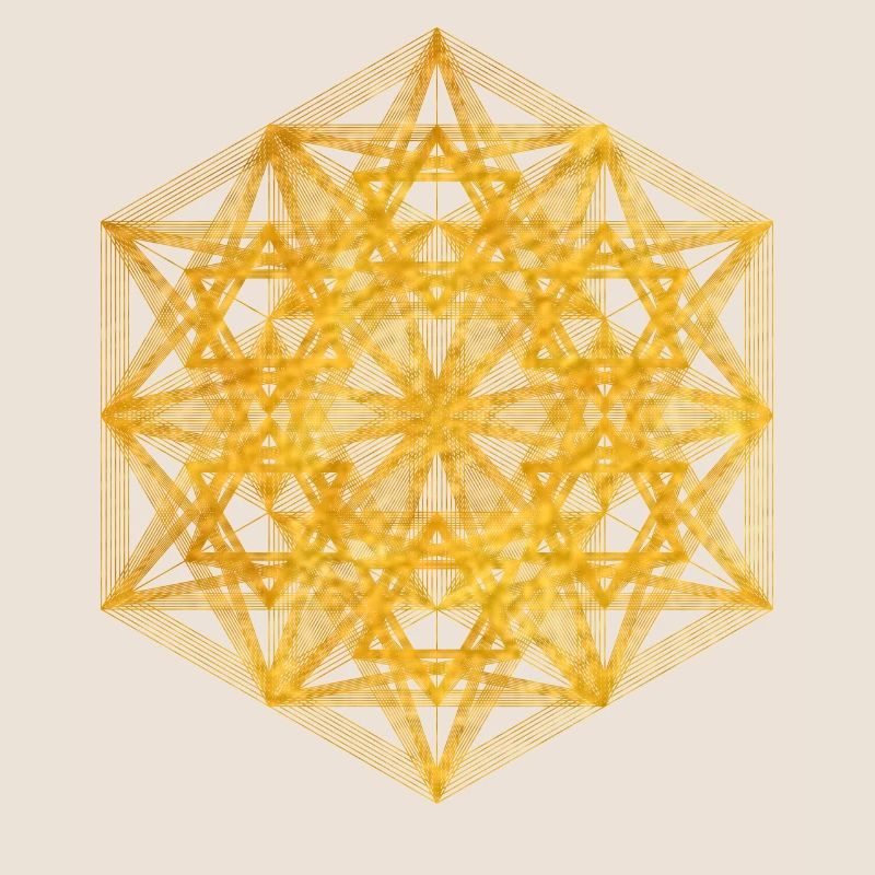 Geometric dimensional Metatrons Cube