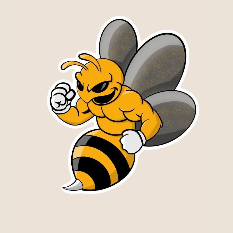 conception cool de guêpe