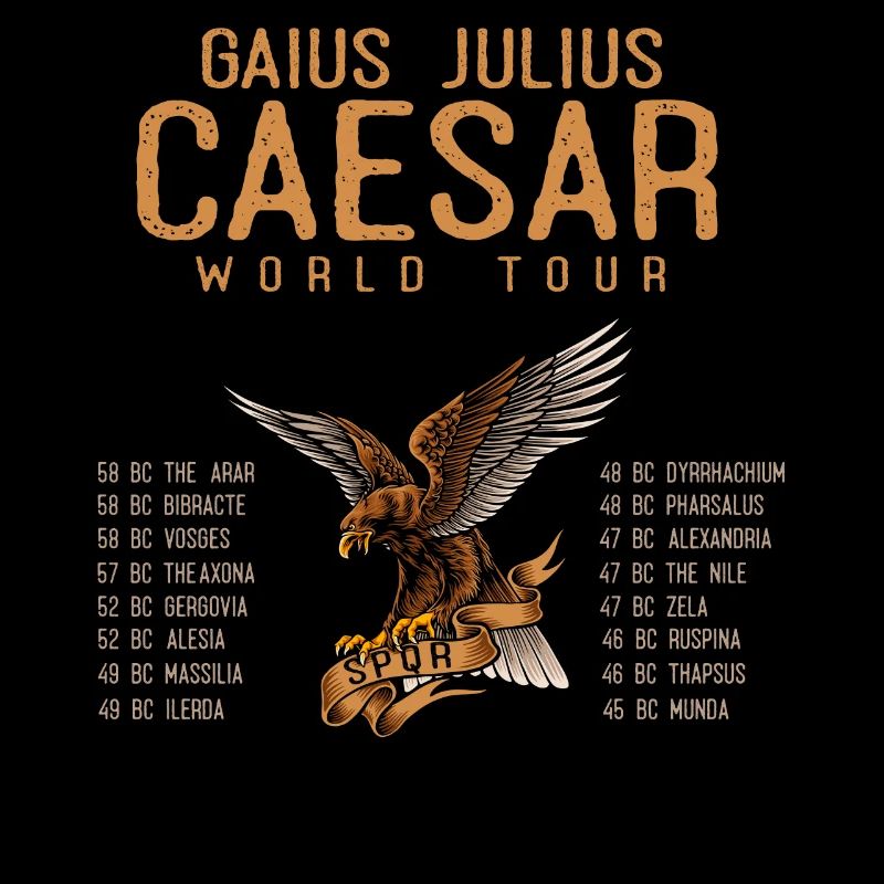 Gaius Julius Caesar World Tour, Anciens Romains