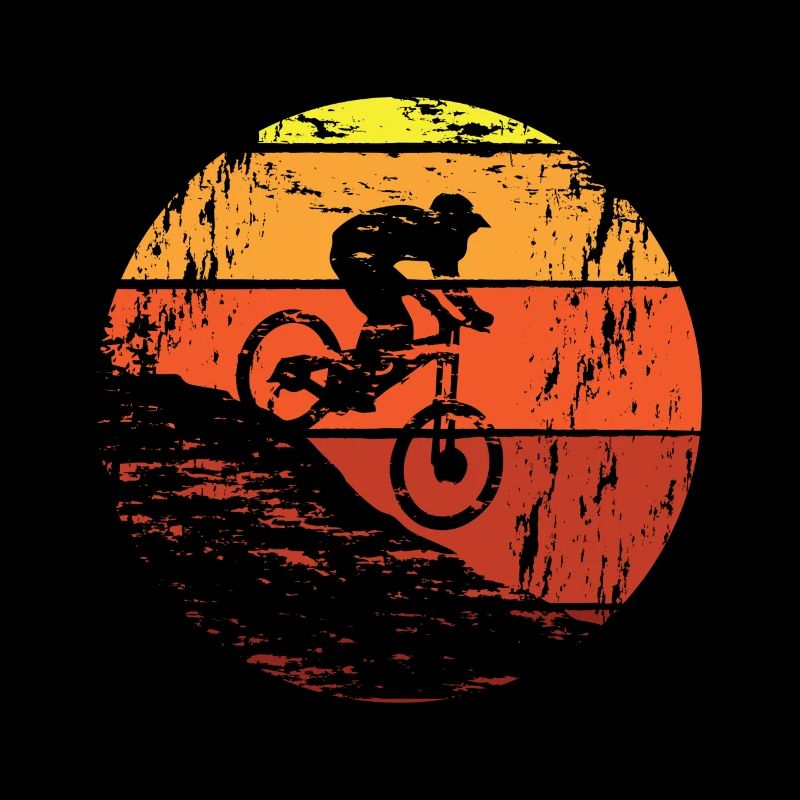 Descente VTT Cyclisme Papa