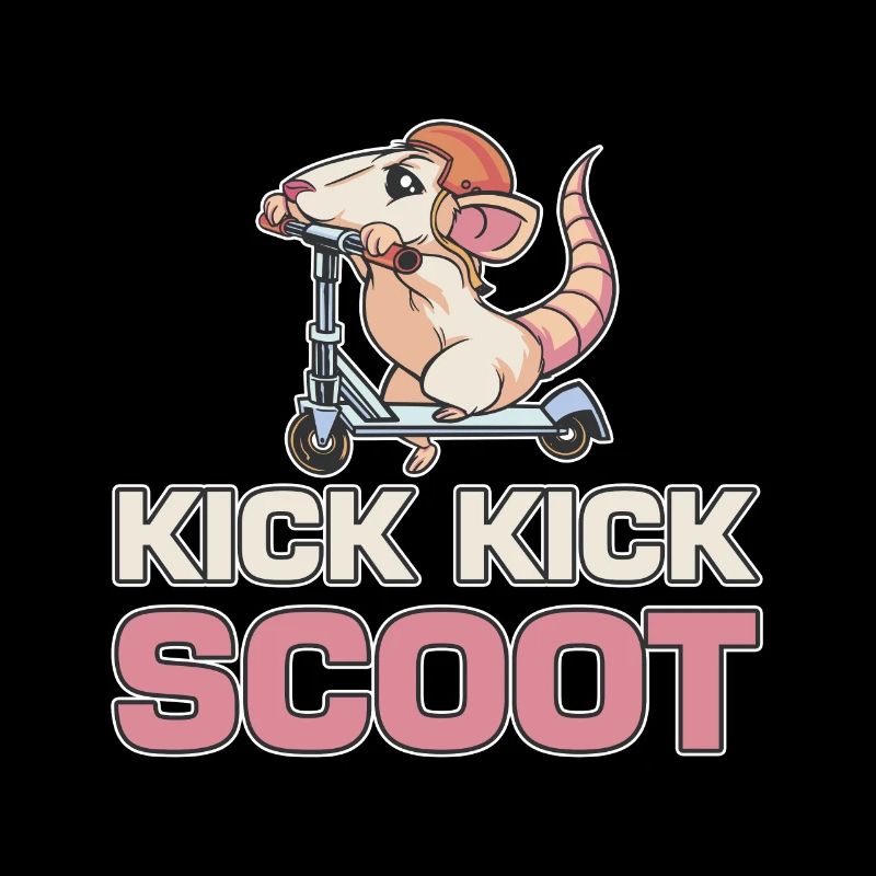 Kick Kick Scoot Scooter Tricks Cascades Équitation Jeune
