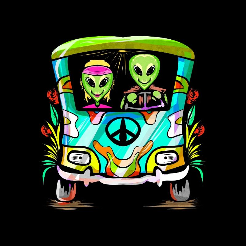 Champignon de l’espace - Hippie Alien