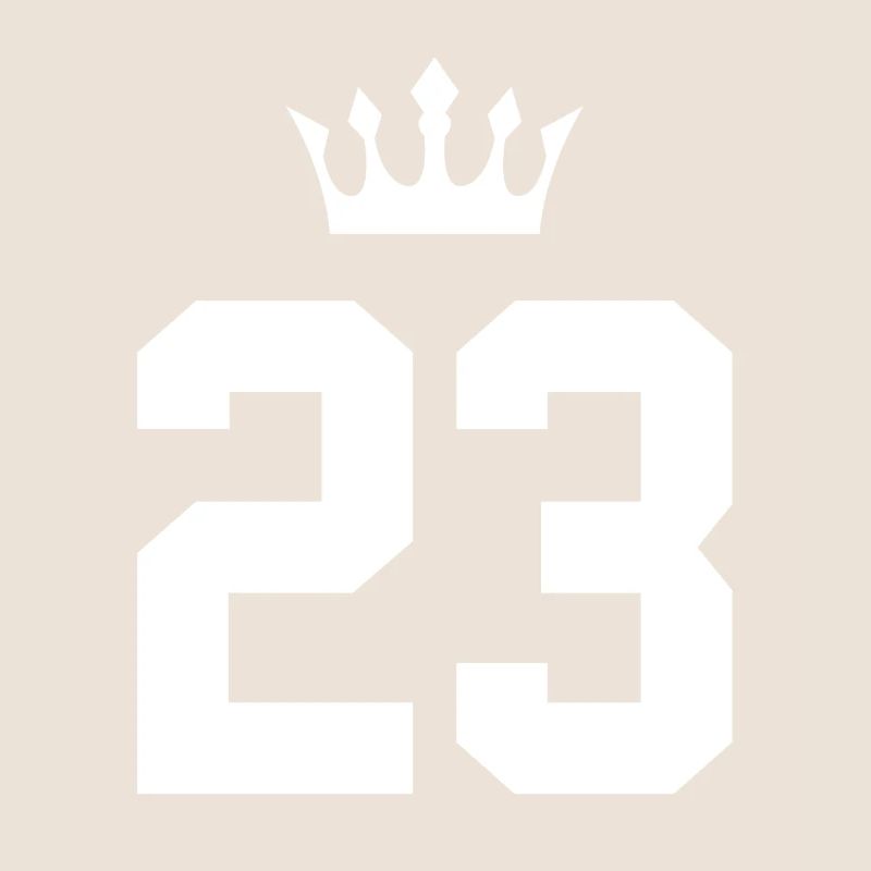 23 Zahl Krone