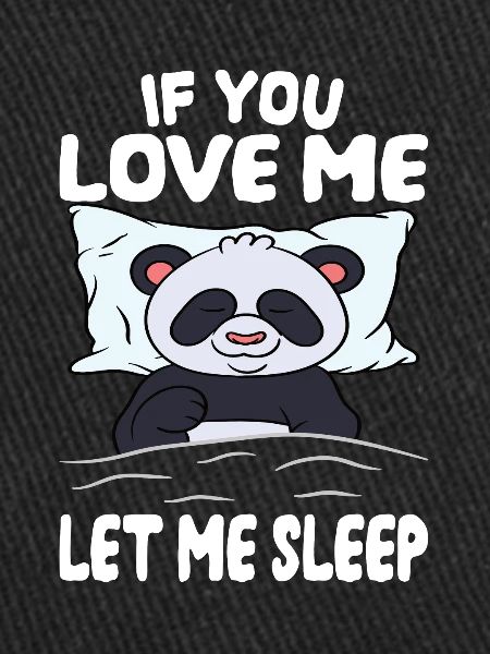 laisse moi dormir panda