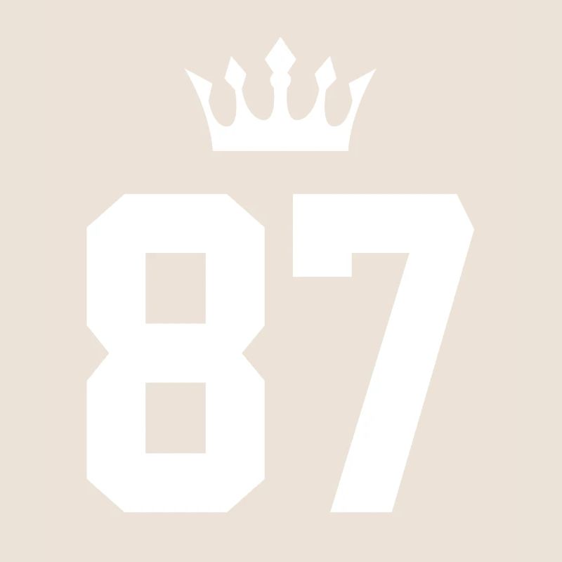 87 Number crown