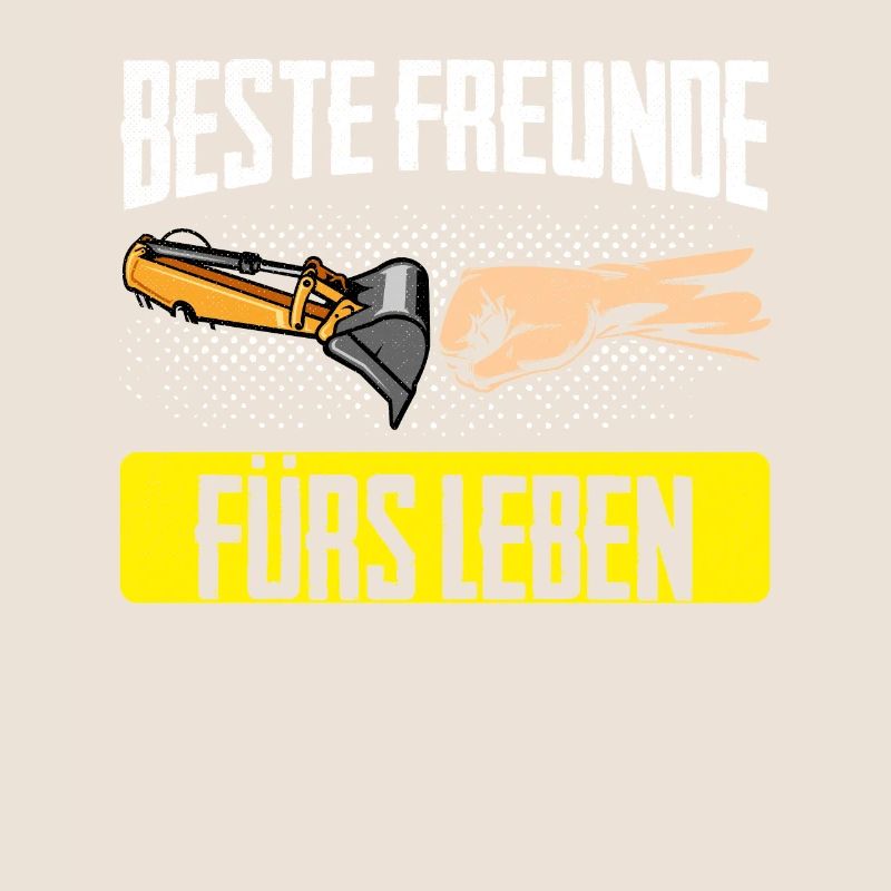 Beste Freunde Baggerfahrer Baggern Bagger Geschenk