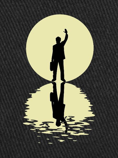 Le vendeur et la lune