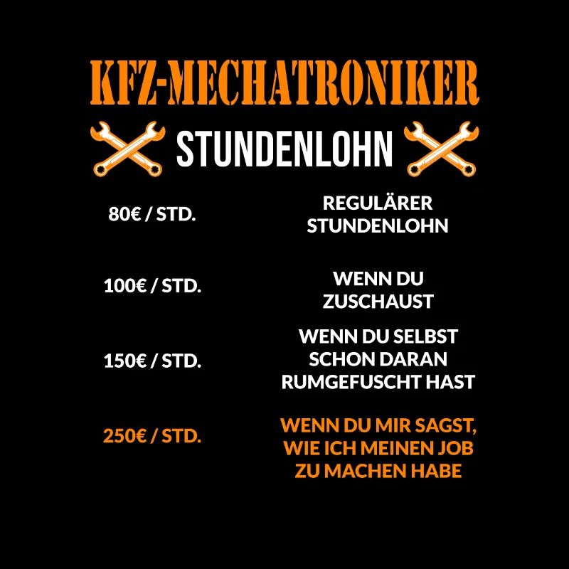 Kfz Mechatroniker Spruch Kfz Mechaniker
