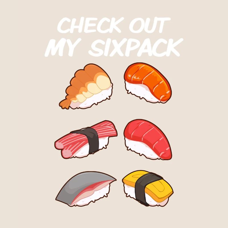 Six-pack sushi
