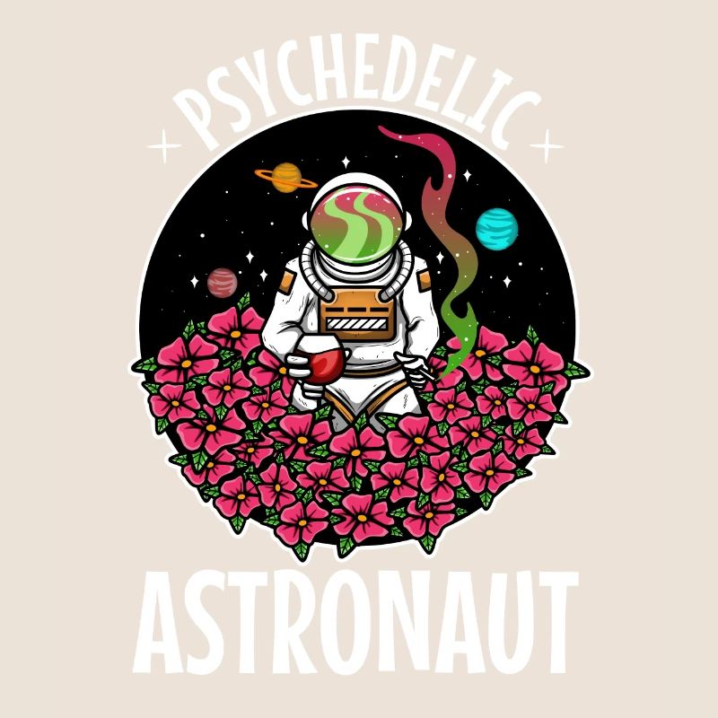 Astronaute psychédélique